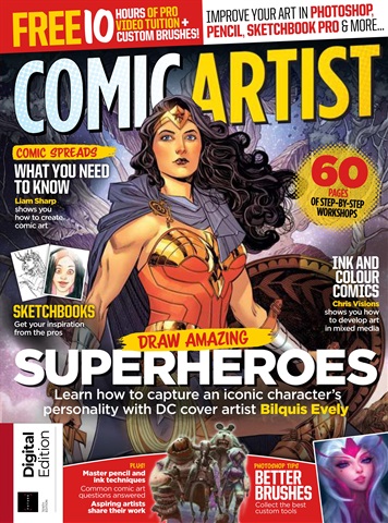 Creative Bookazine issue Comic Artist Tenth Edition