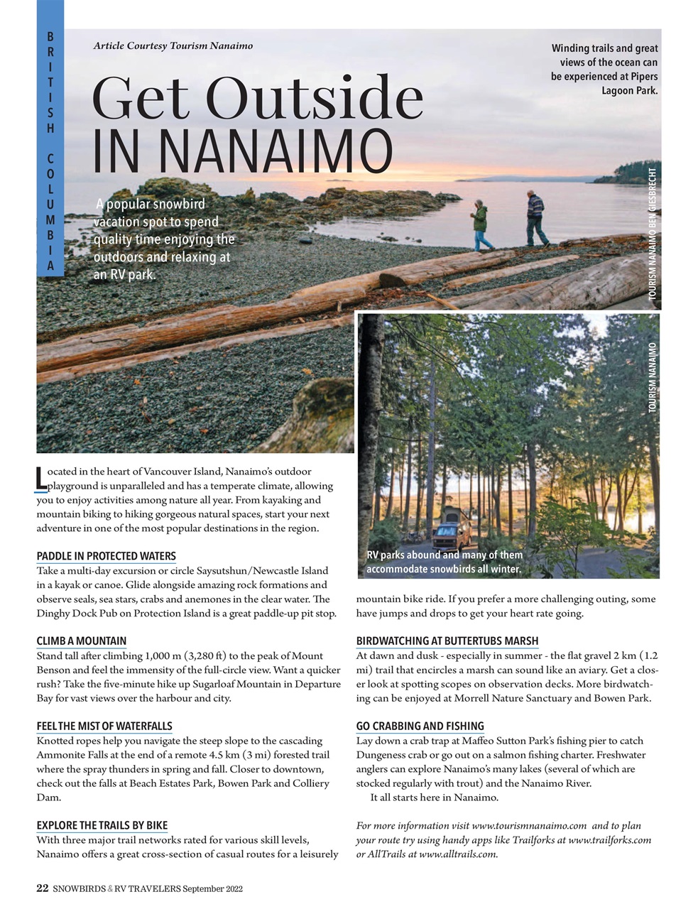 Snowbirds & RV Travelers Preview Pages