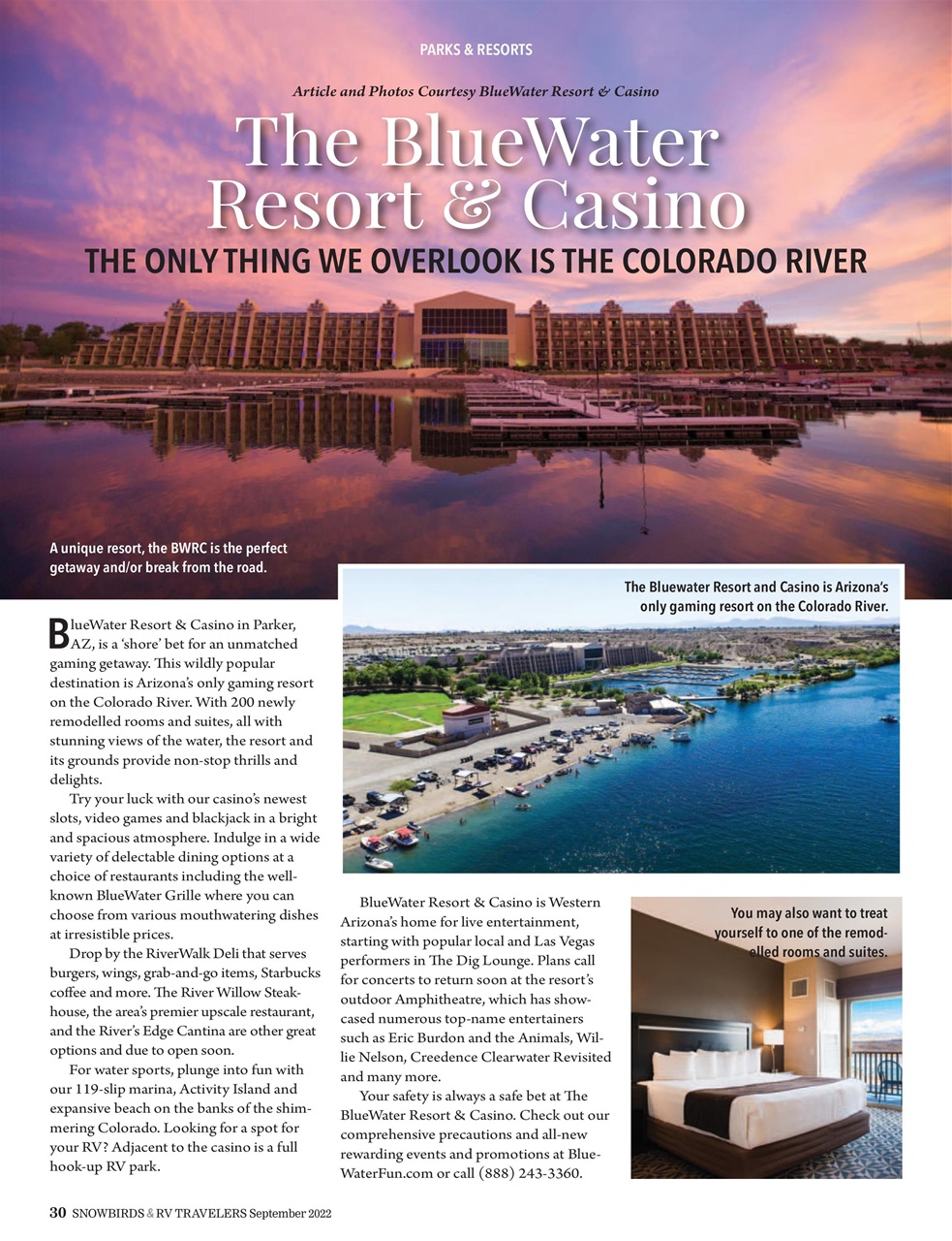 Snowbirds & RV Travelers Preview Pages