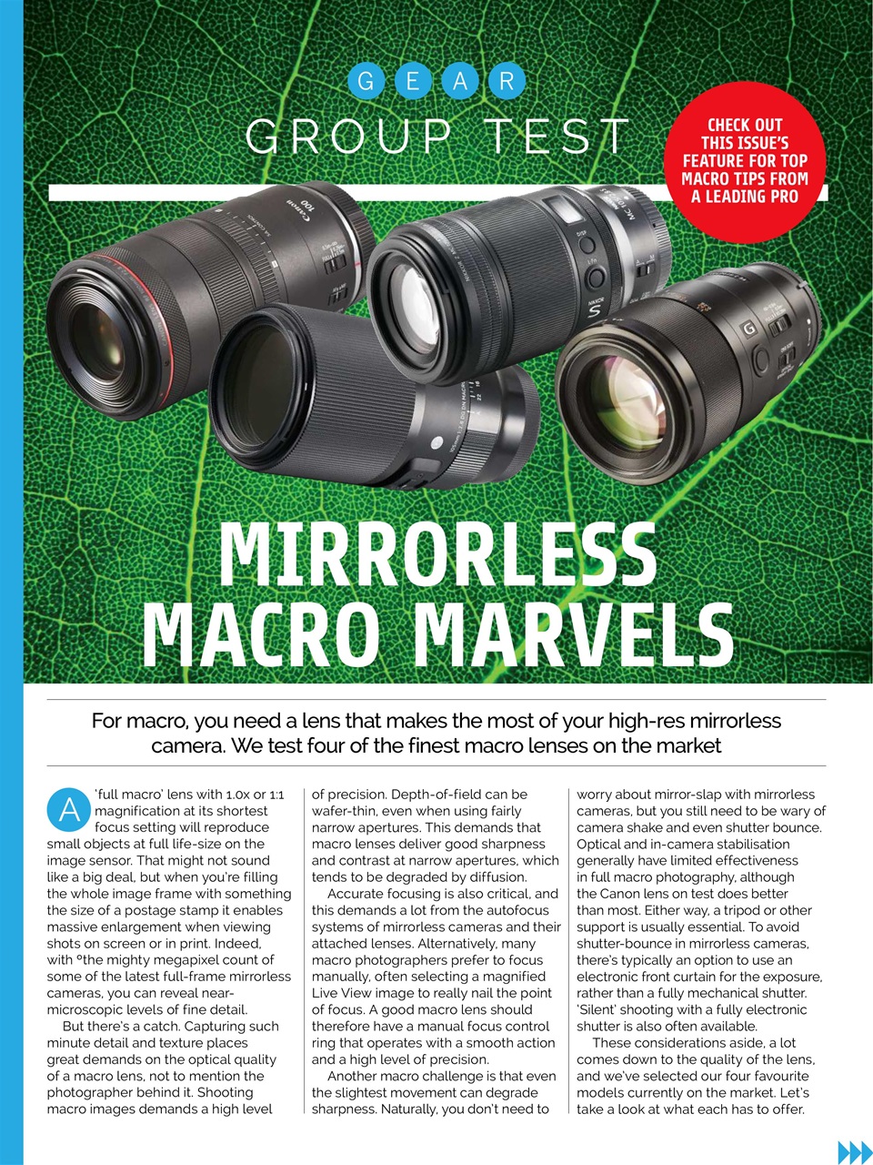 Photography Week Preview Pages