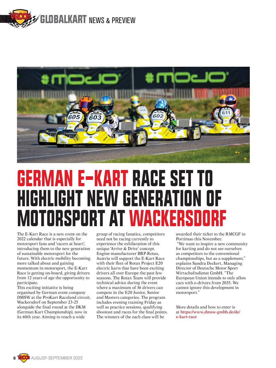 Vroom International Preview Pages