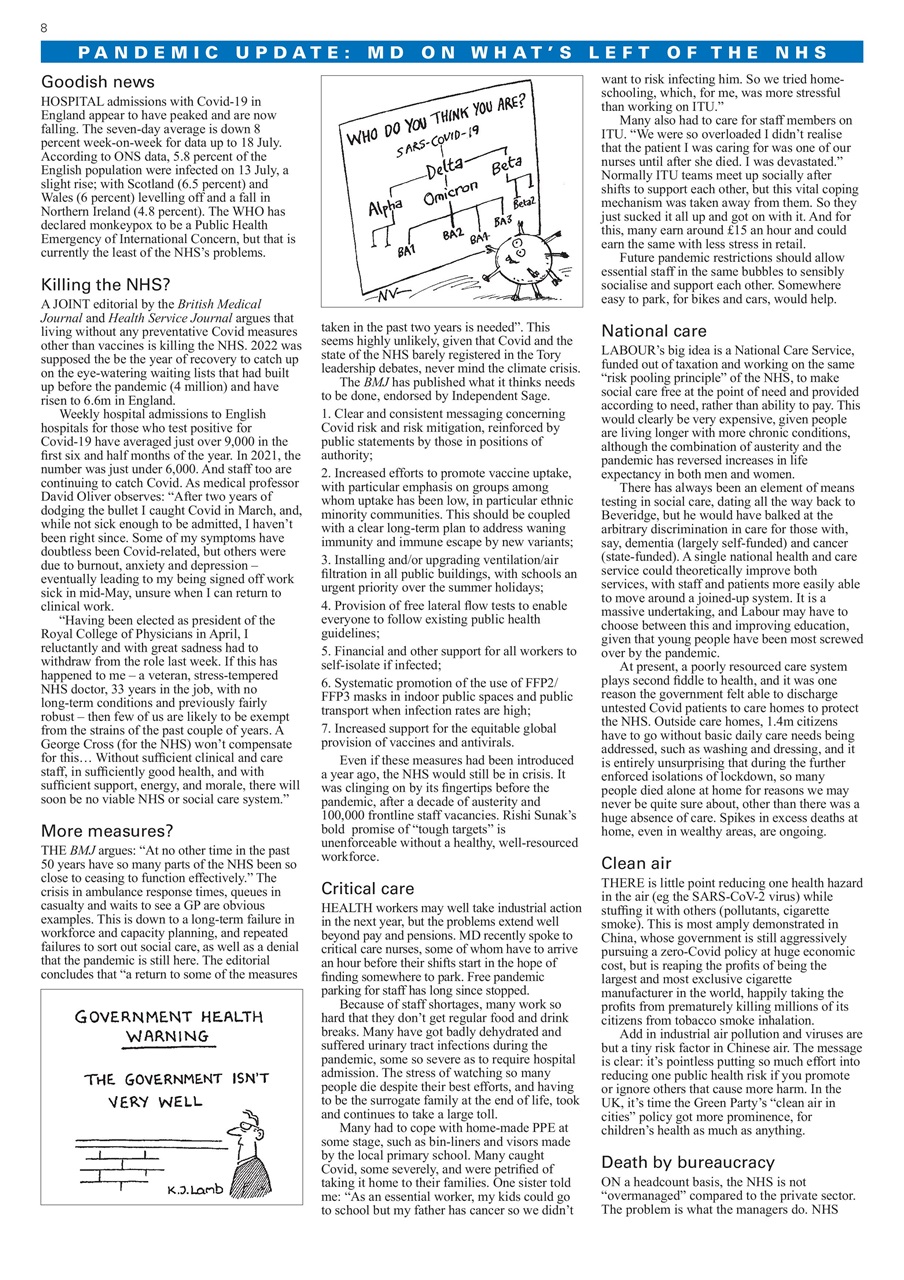 Private Eye Preview Pages