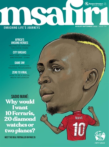 MSAFIRI – Kenya Airways Inflight issue Aug-Sept 2022