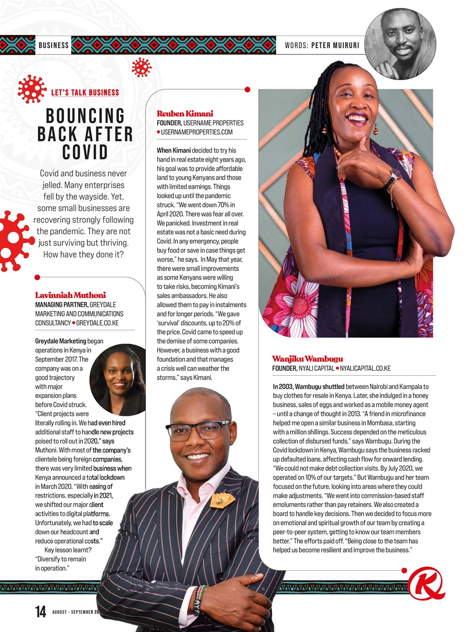 MSAFIRI – Kenya Airways Inflight Preview Pages