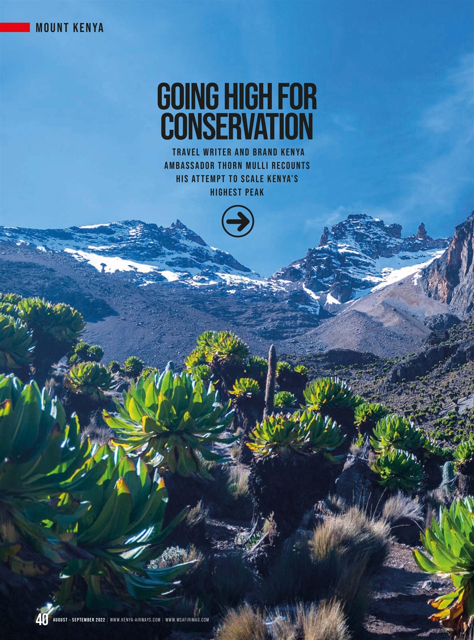 MSAFIRI – Kenya Airways Inflight Preview Pages