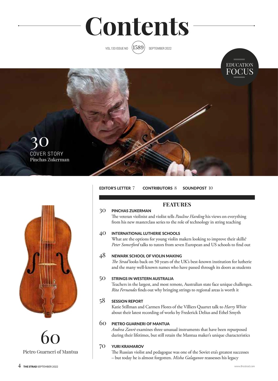 The Strad Preview Pages