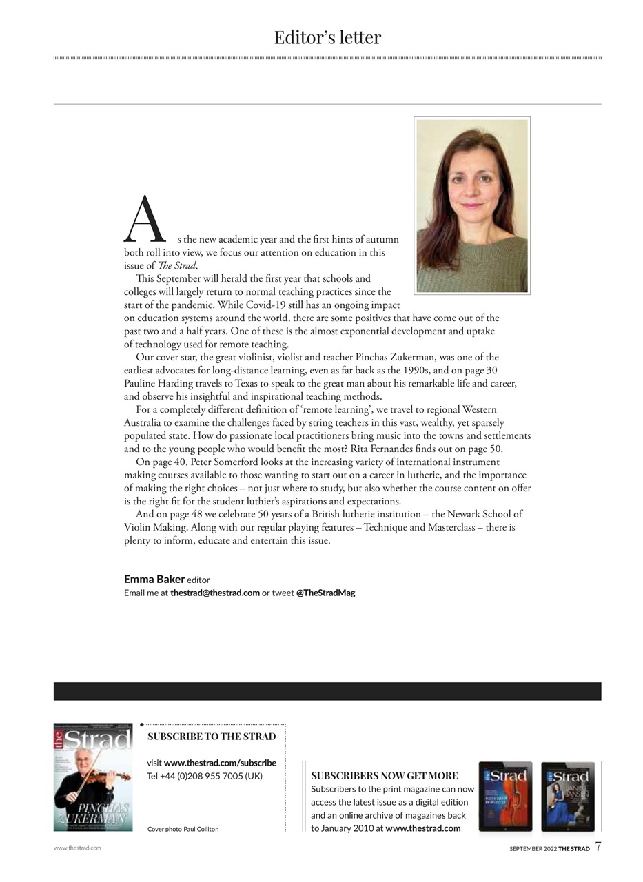 The Strad Preview Pages