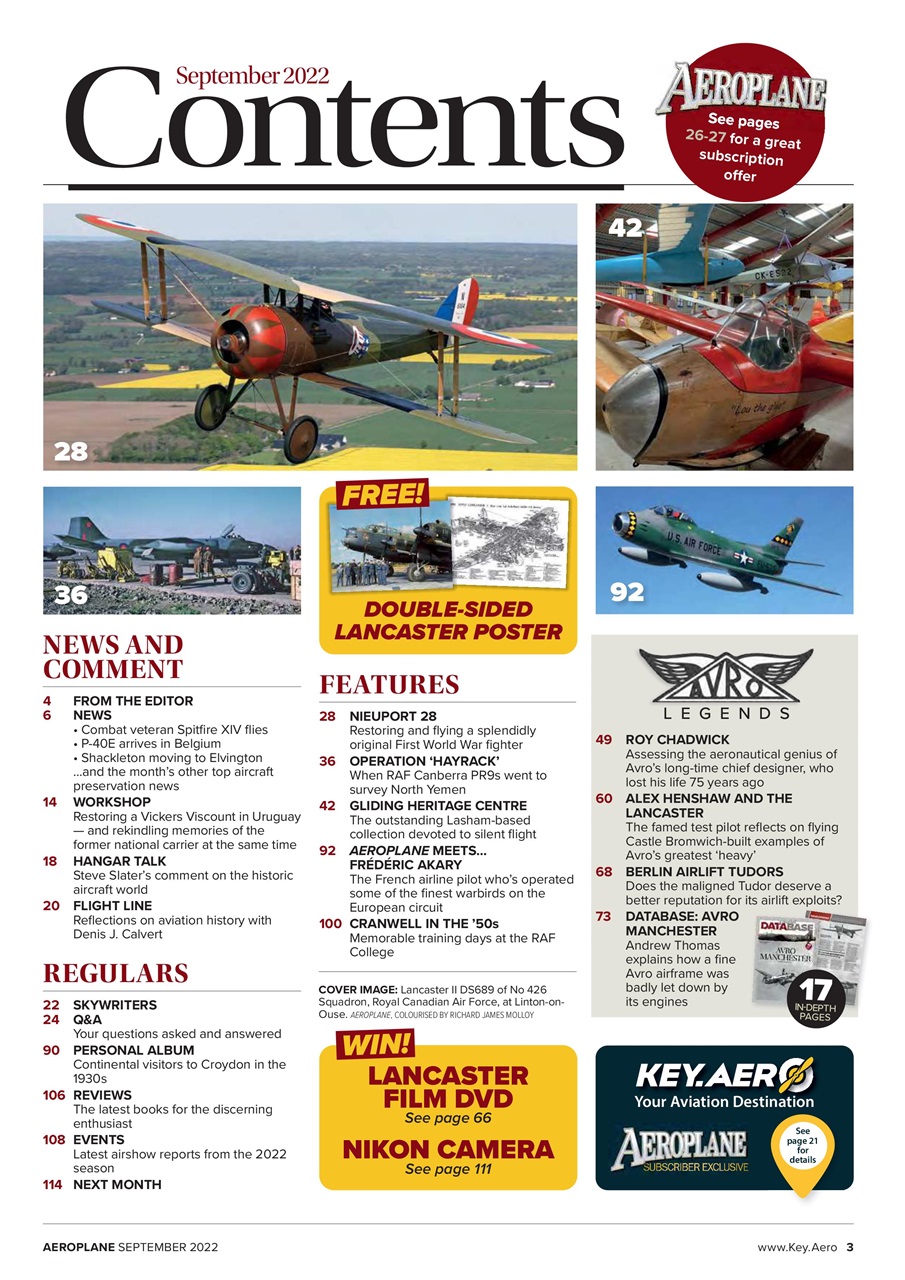 Aeroplane Preview Pages