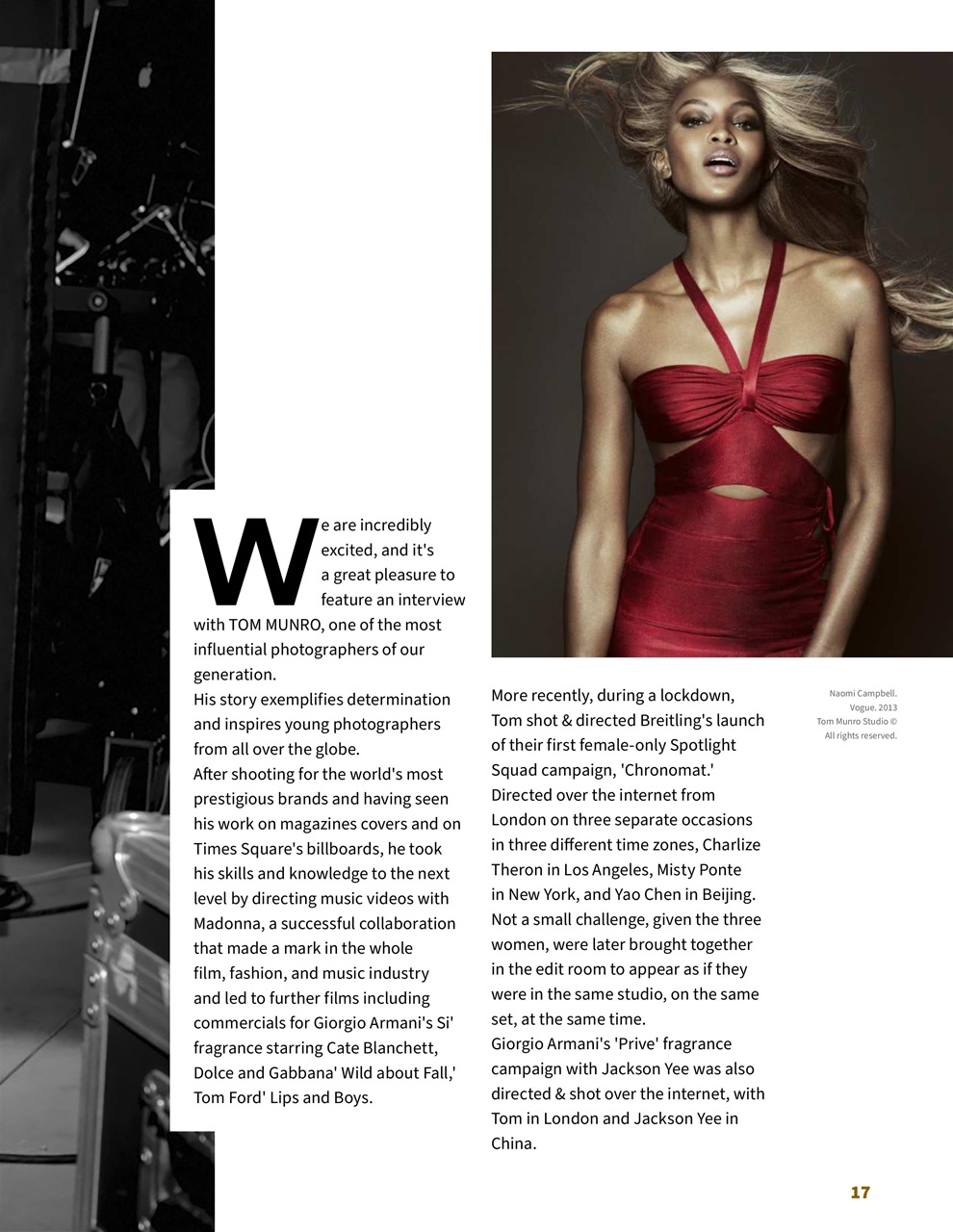 Lens Magazine Preview Pages