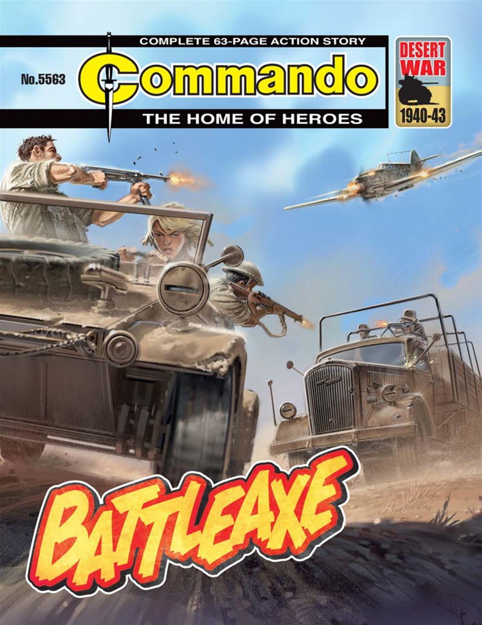 Commando Preview Pages