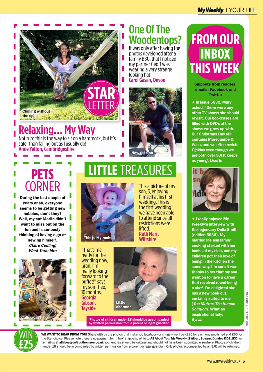 My Weekly Preview Pages