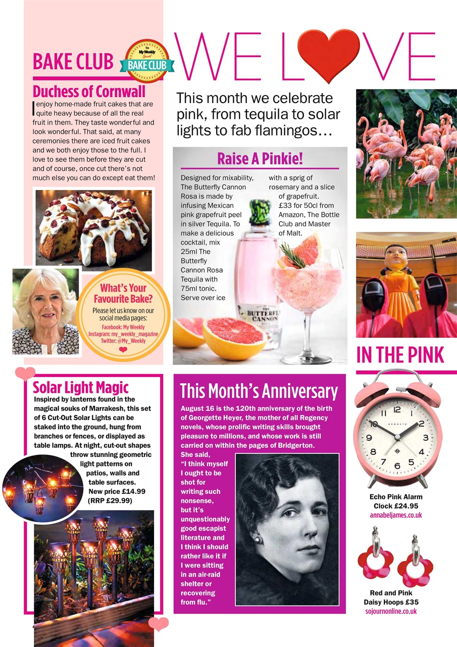 My Weekly Special Preview Pages