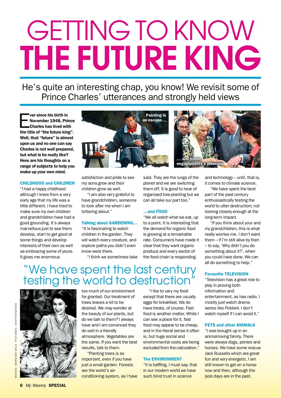 My Weekly Special Preview Pages