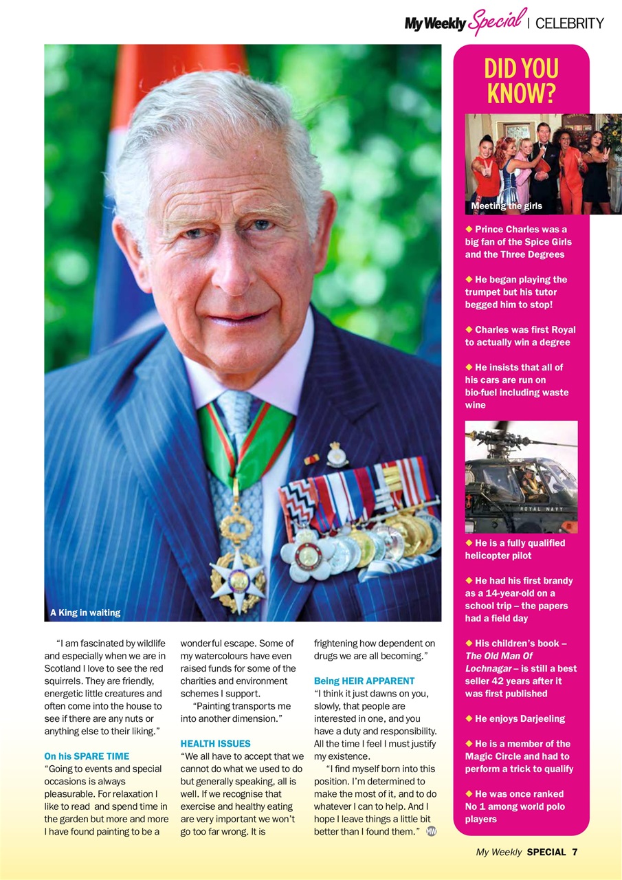 My Weekly Special Preview Pages