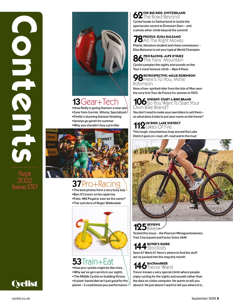 Cyclist Preview Pages