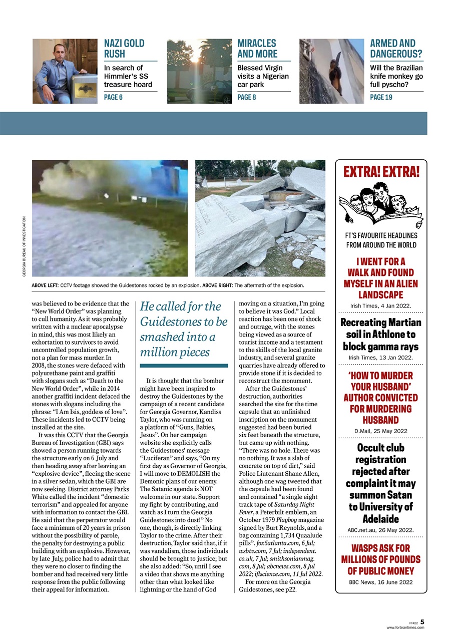 Fortean Times Preview Pages