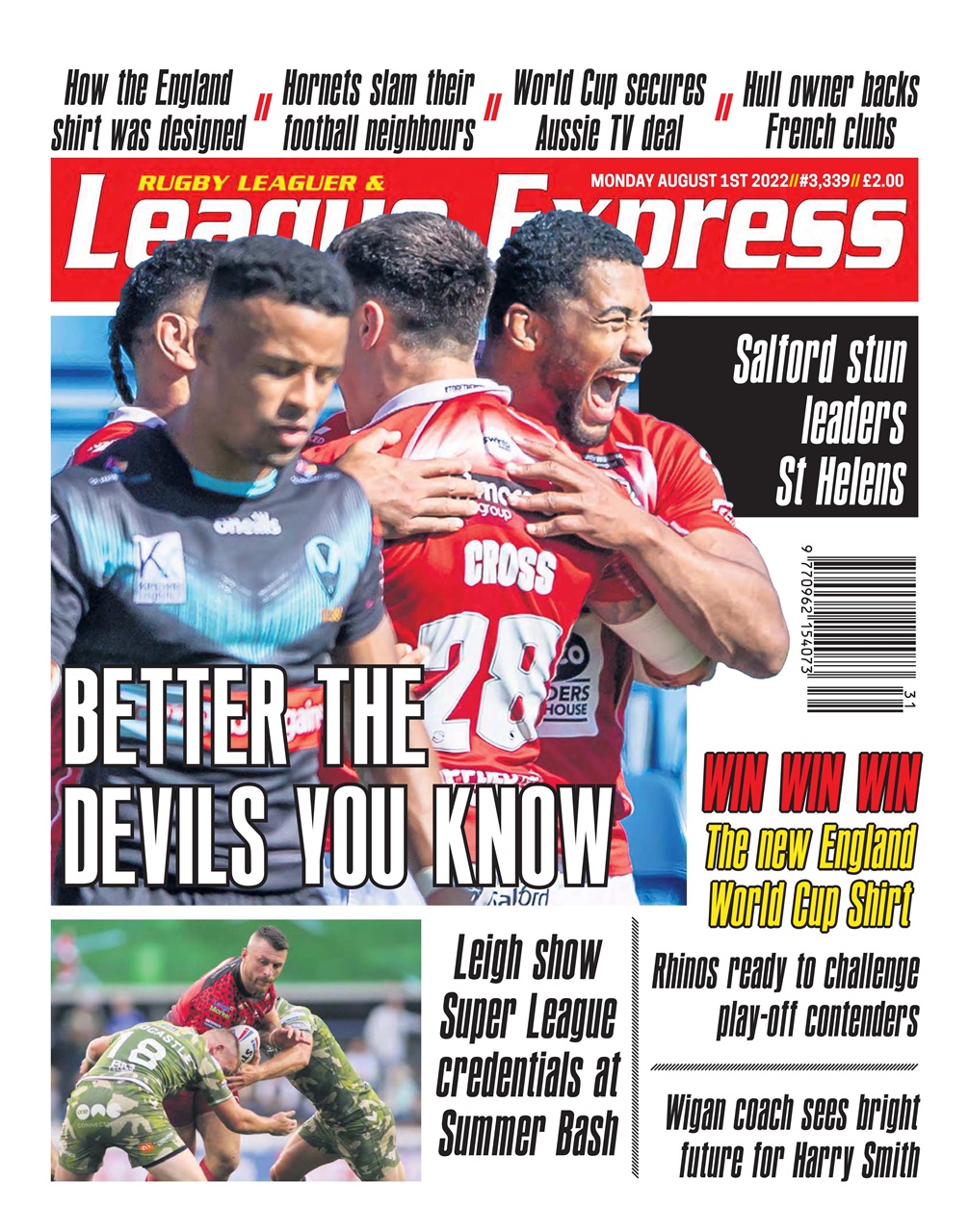 League Express Preview Pages