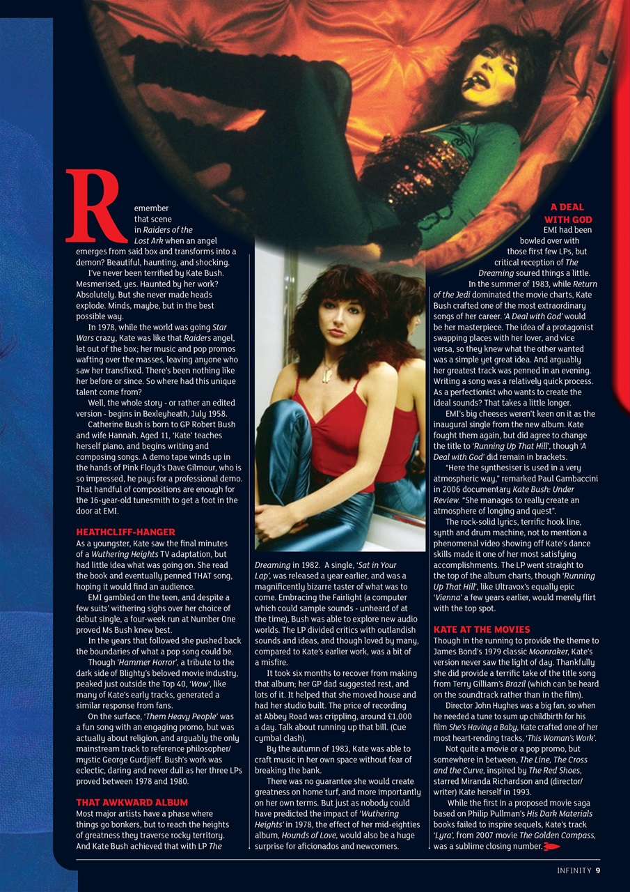 Infinity Magazine Preview Pages