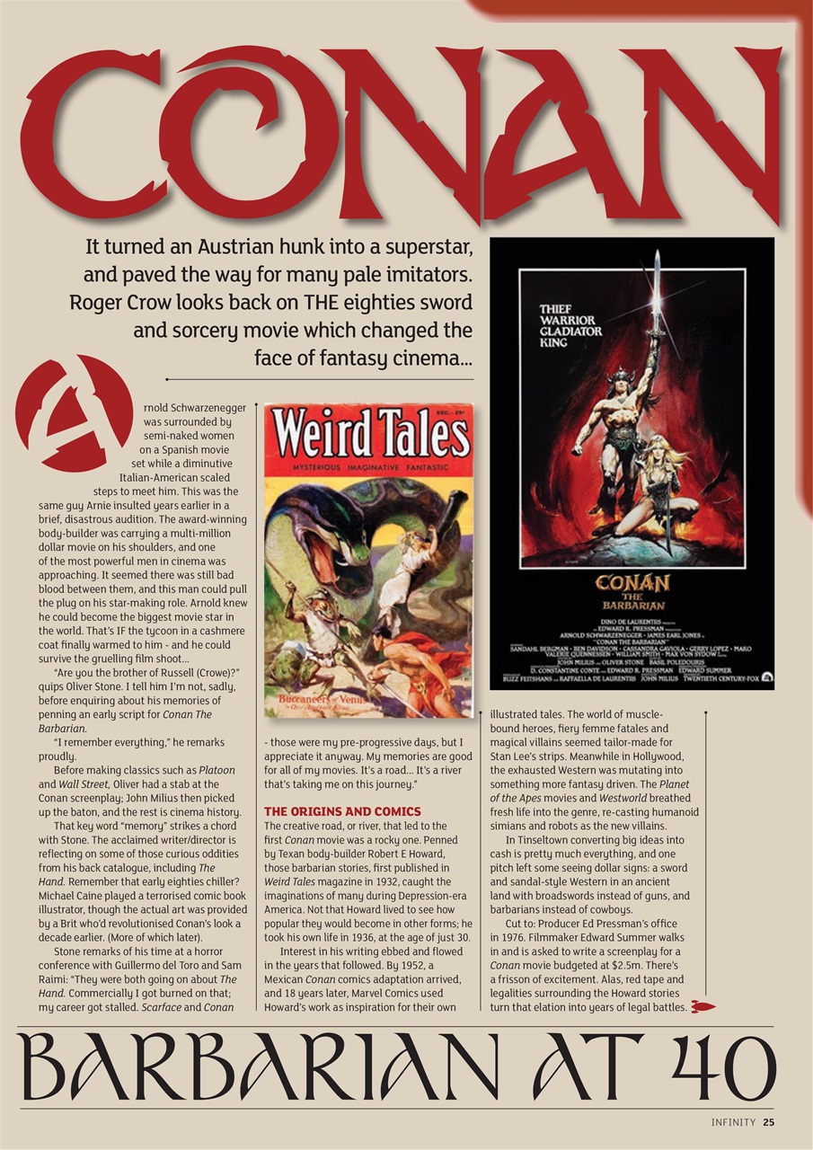 Infinity Magazine Preview Pages