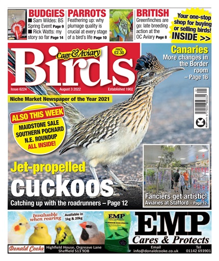 Cage & Aviary Birds issue 