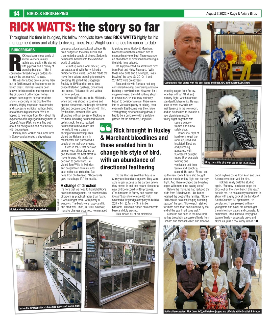 Cage & Aviary Birds Preview Pages