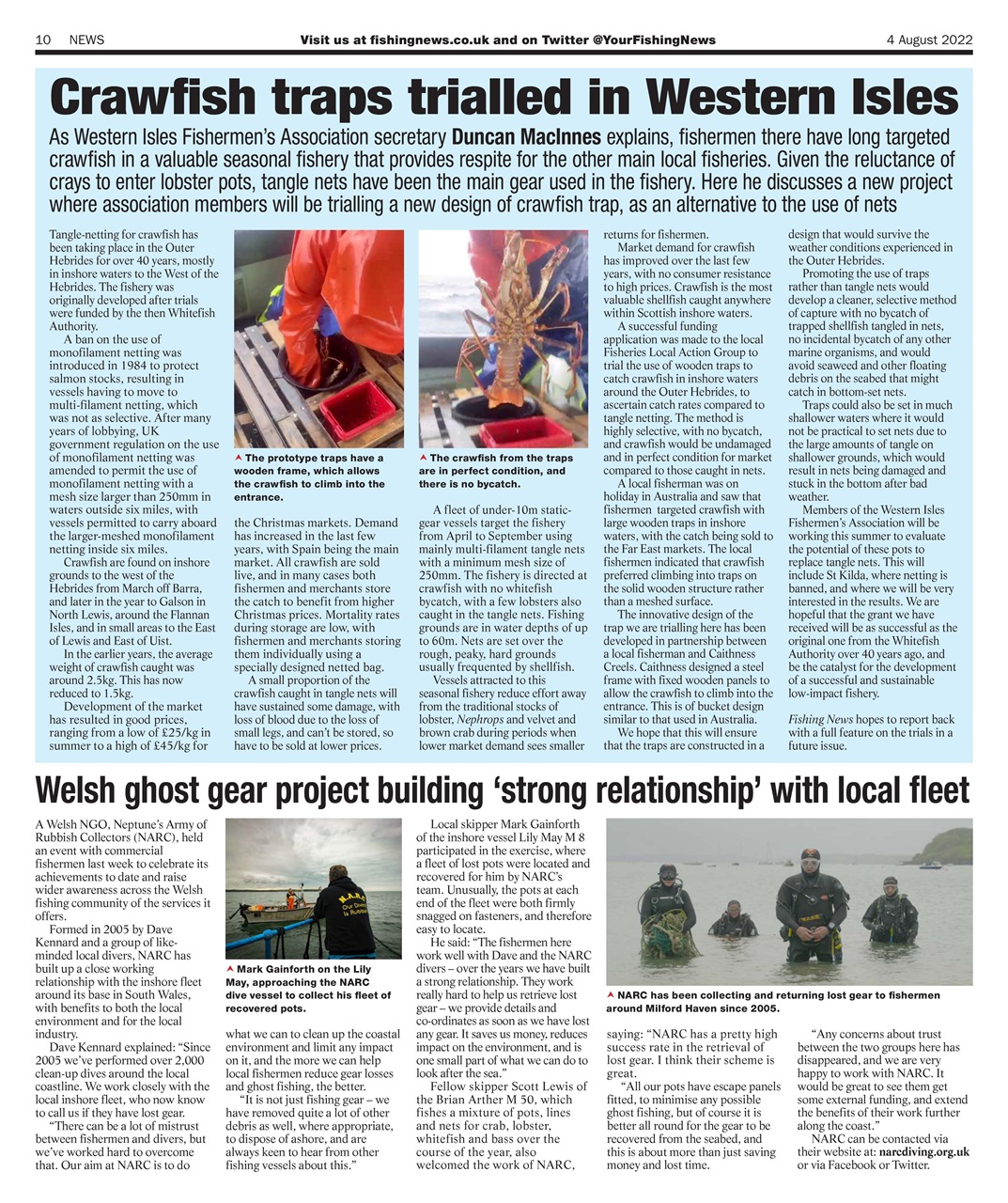 Fishing News Preview Pages