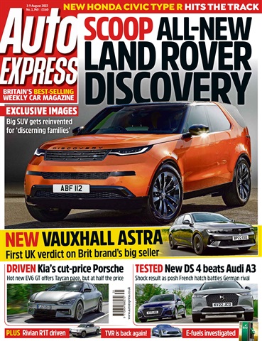 Auto Express issue Aug 4th 2022