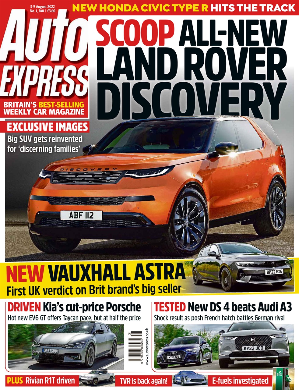Auto Express Preview Pages
