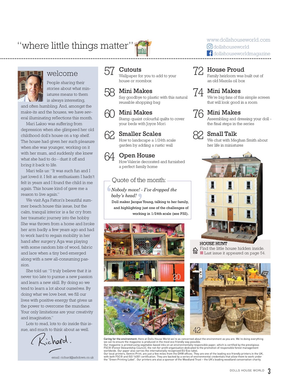 Dolls House World Preview Pages