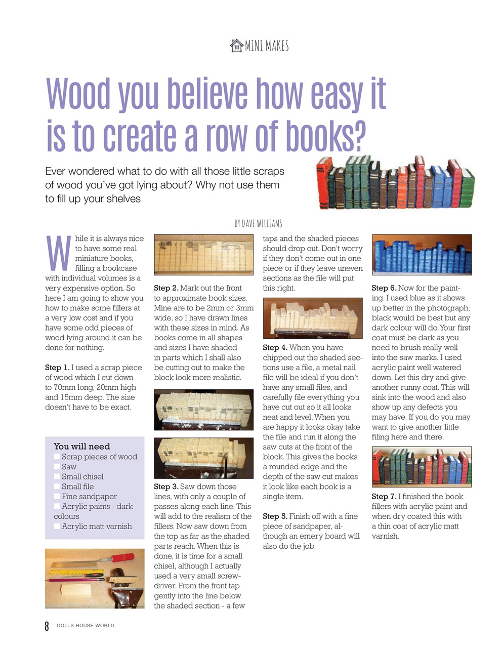Dolls House World Preview Pages