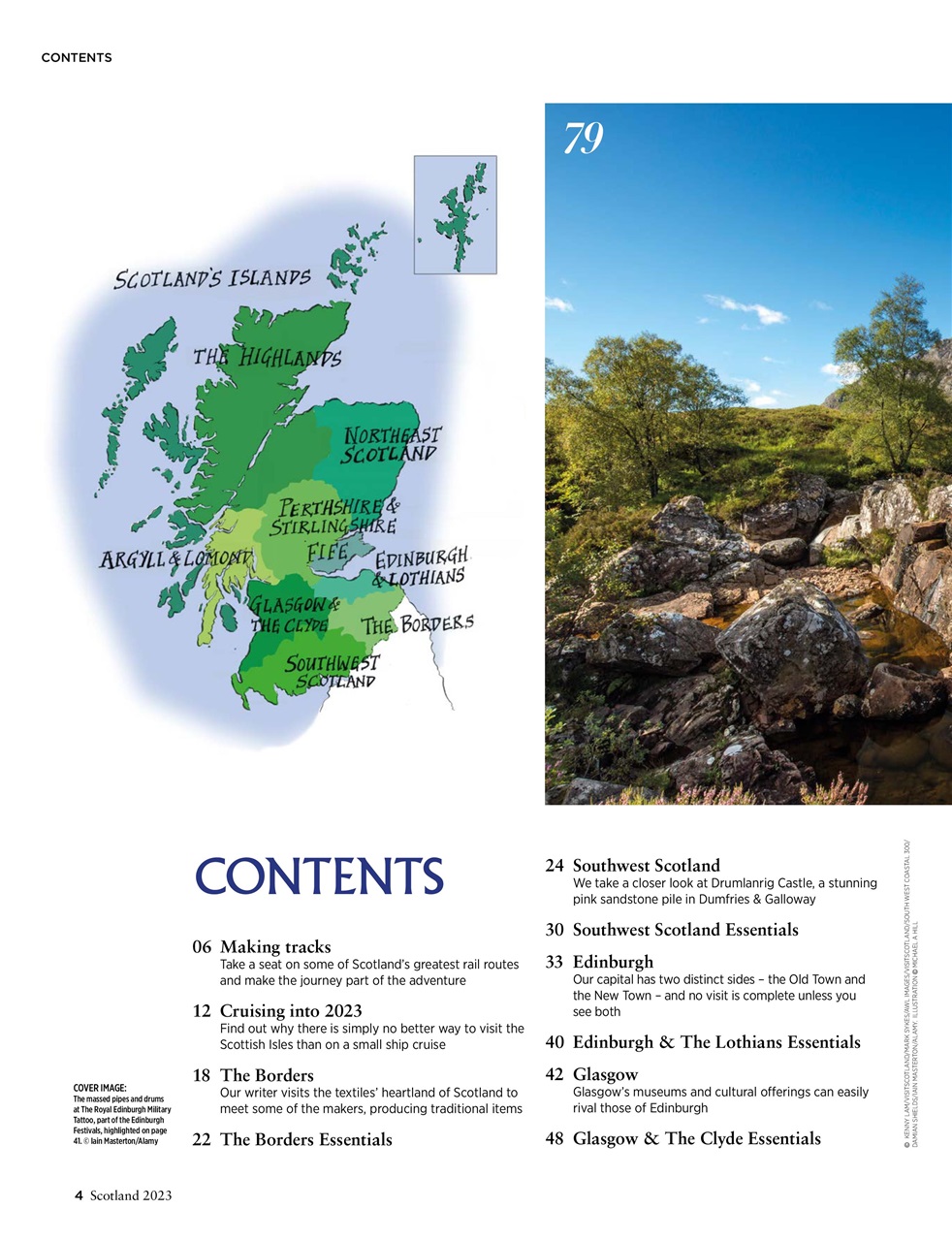 Scotland Magazine Preview Pages