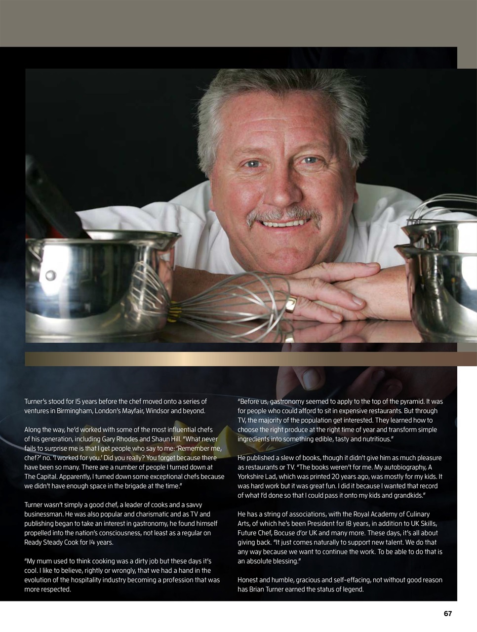 Chef & Restaurant Magazine Preview Pages