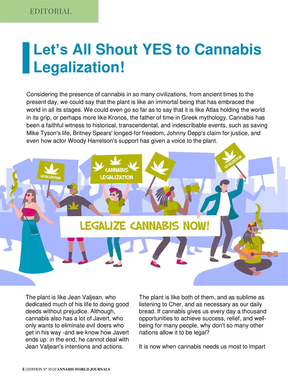 Cannabis World Journals Preview Pages