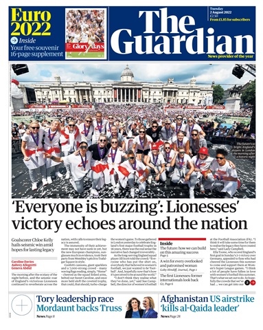 The Guardian Newspaper issue Tuesday, August 2, 2022