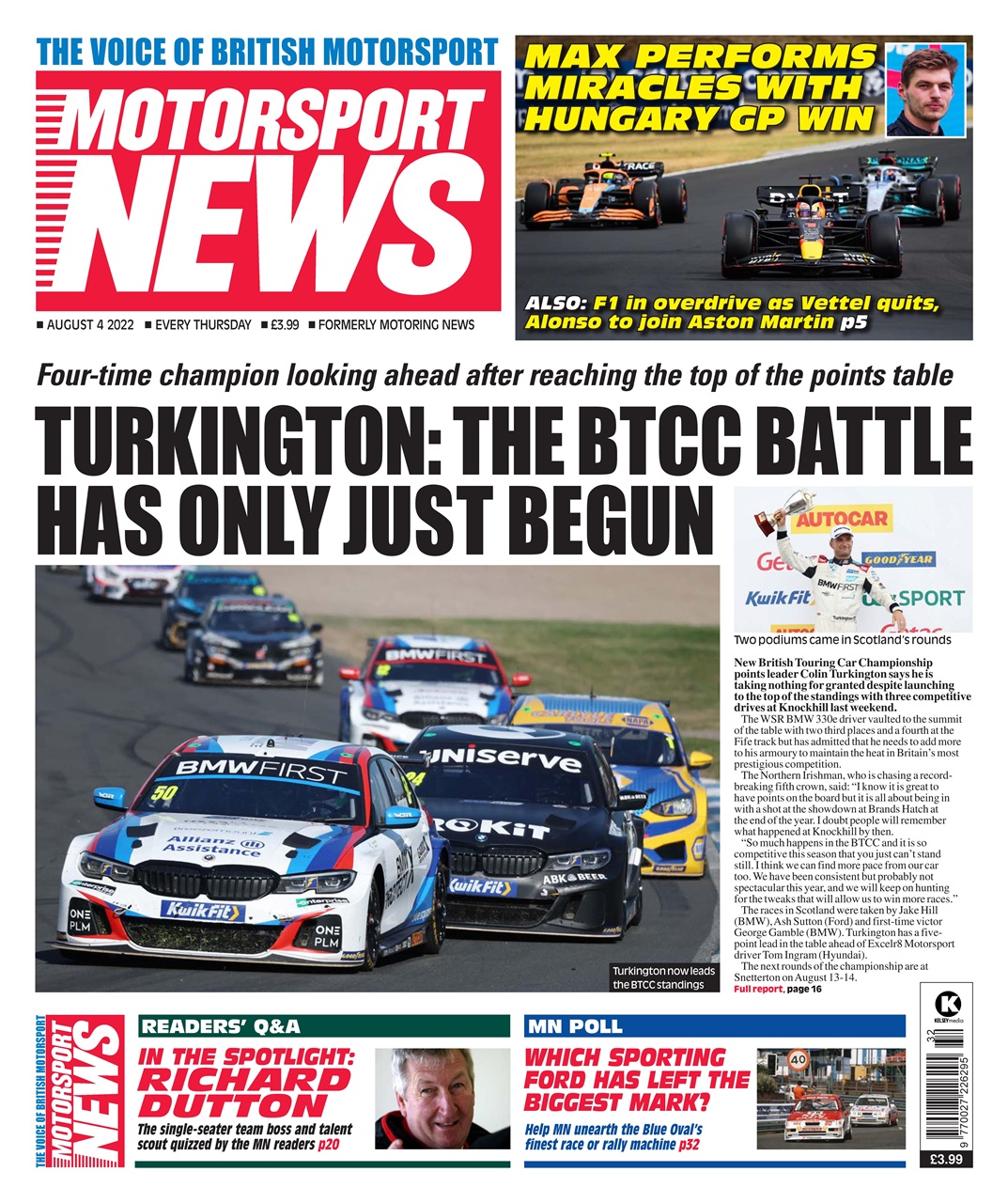 Motorsport News Preview Pages