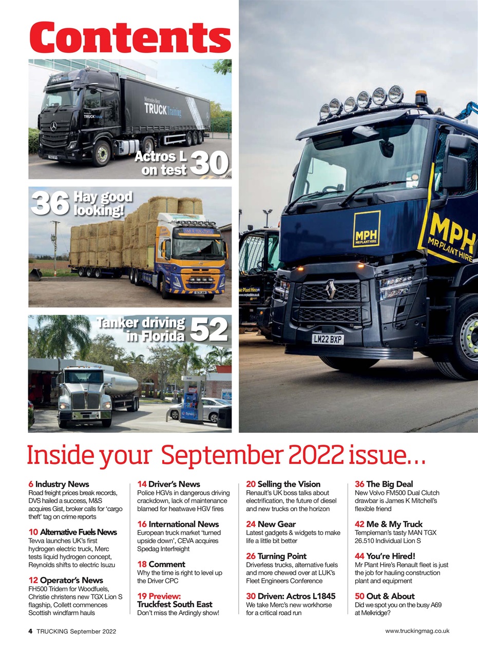 Trucking Magazine Preview Pages