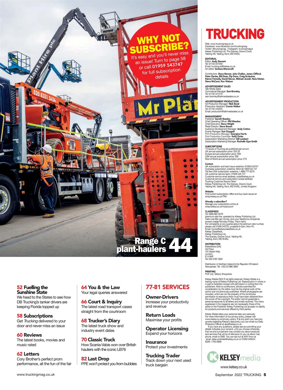 Trucking Magazine Preview Pages