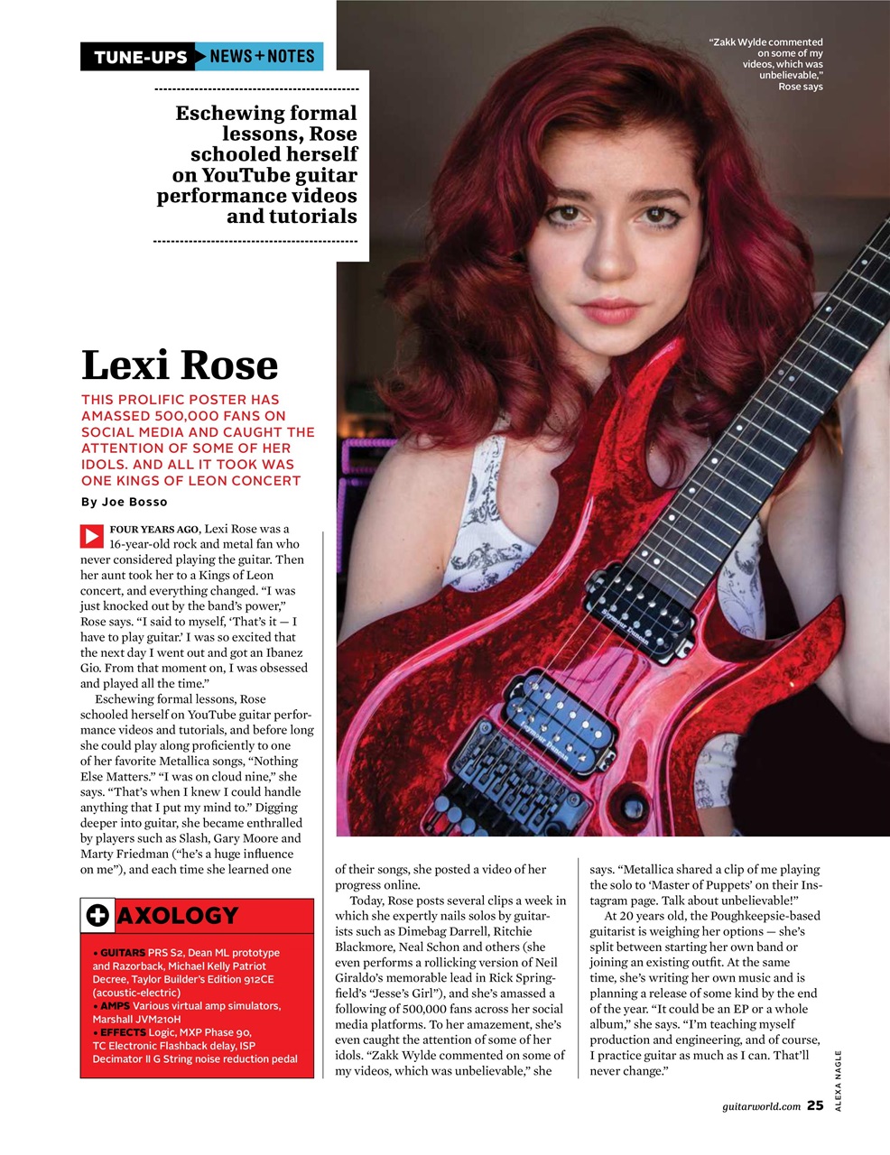 Guitar World Preview Pages