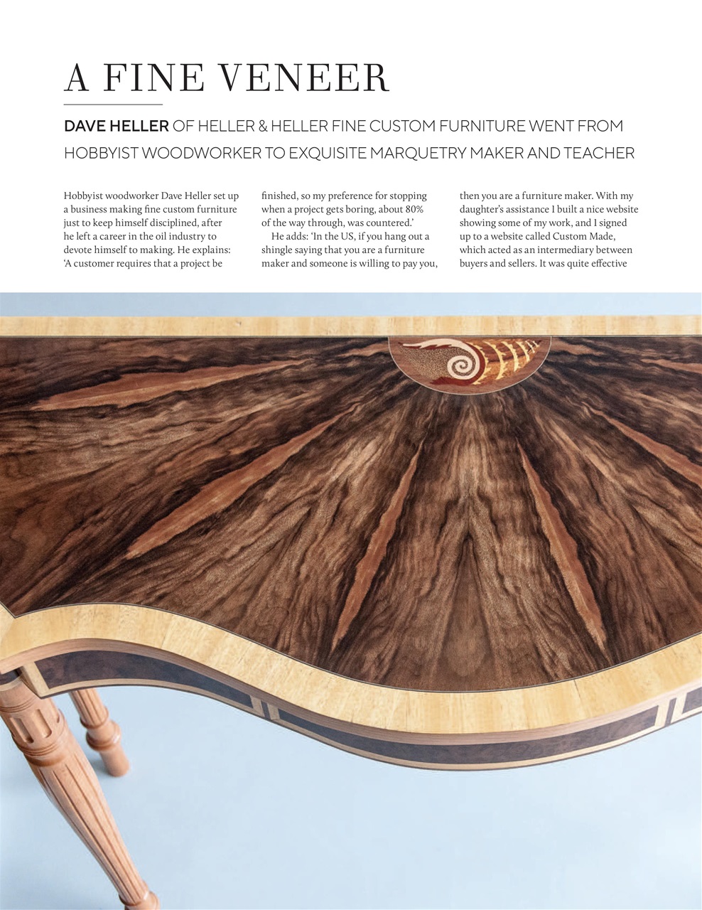 Furniture & Cabinetmaking Preview Pages