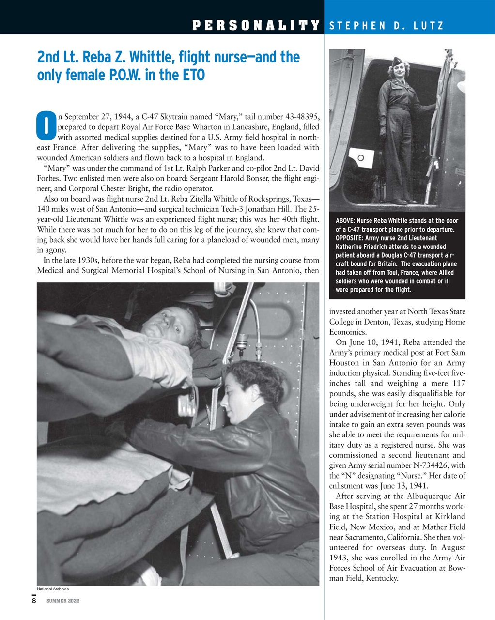 WWII Quarterly Preview Pages