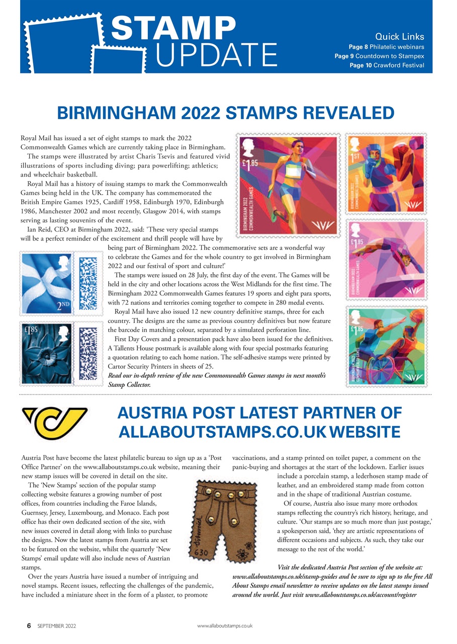 Stamp Collector Preview Pages