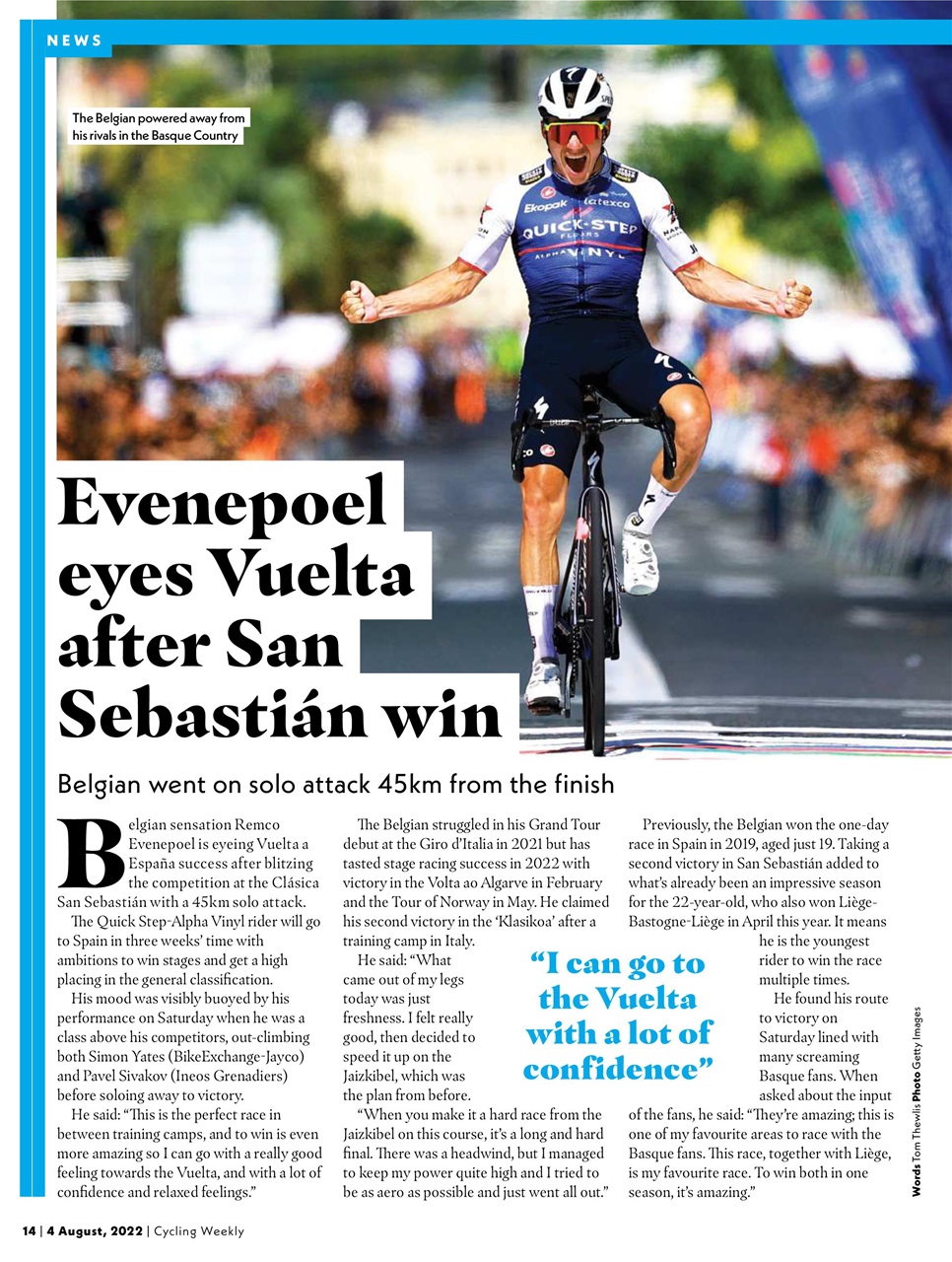 Cycling Weekly Preview Pages