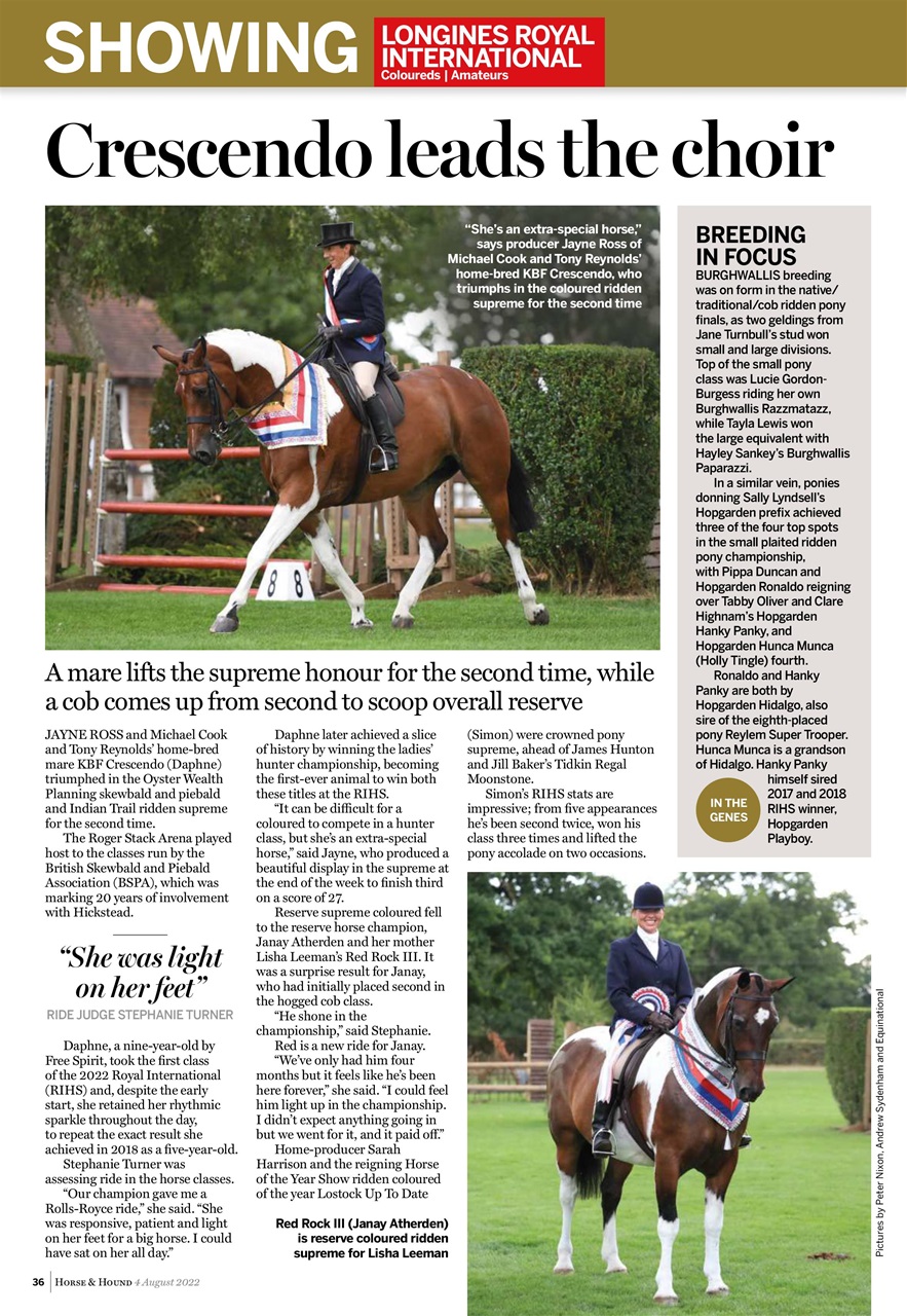Horse & Hound Preview Pages