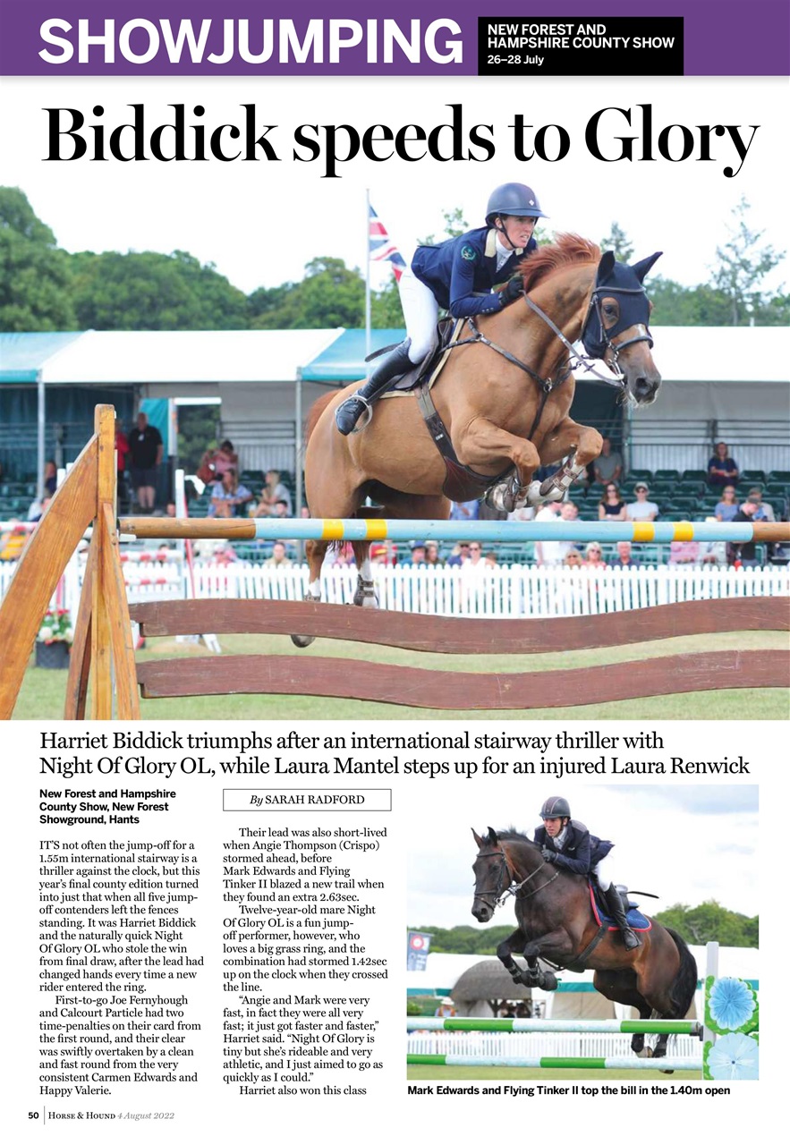 Horse & Hound Preview Pages