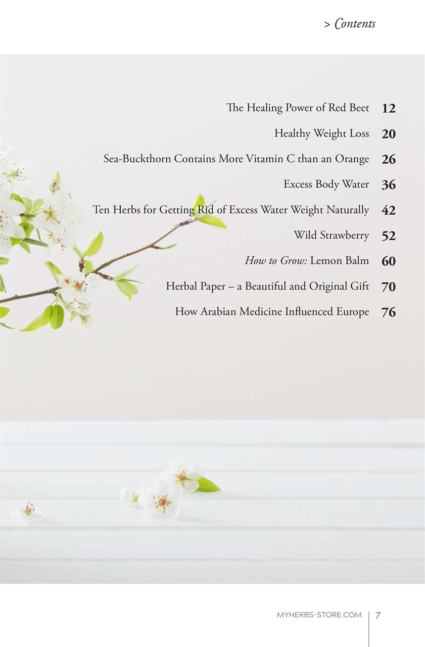 My Herbs Magazine Preview Pages