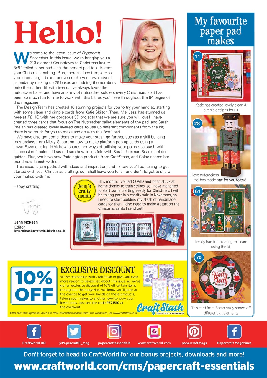 Papercraft Essentials Preview Pages