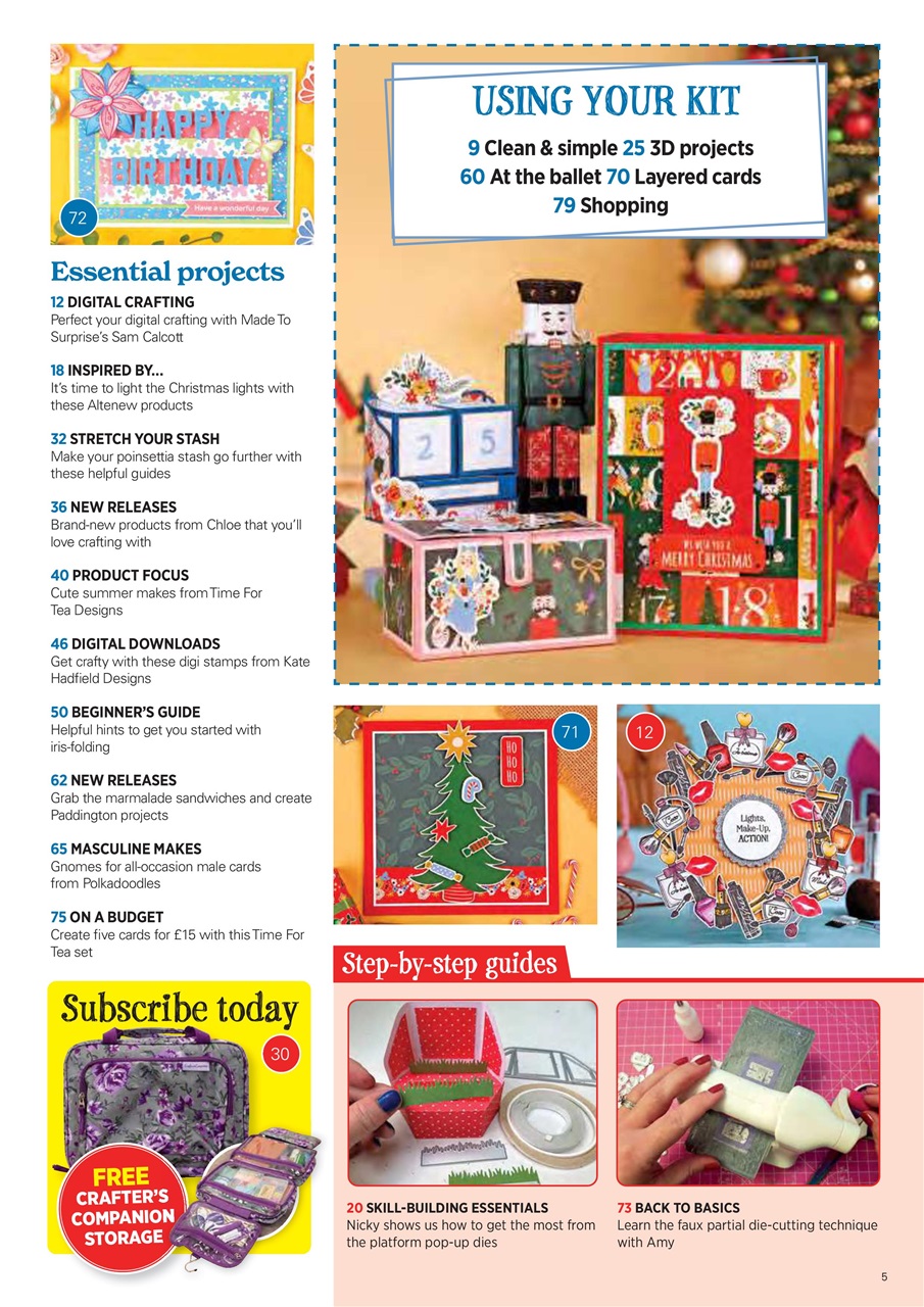 Papercraft Essentials Preview Pages