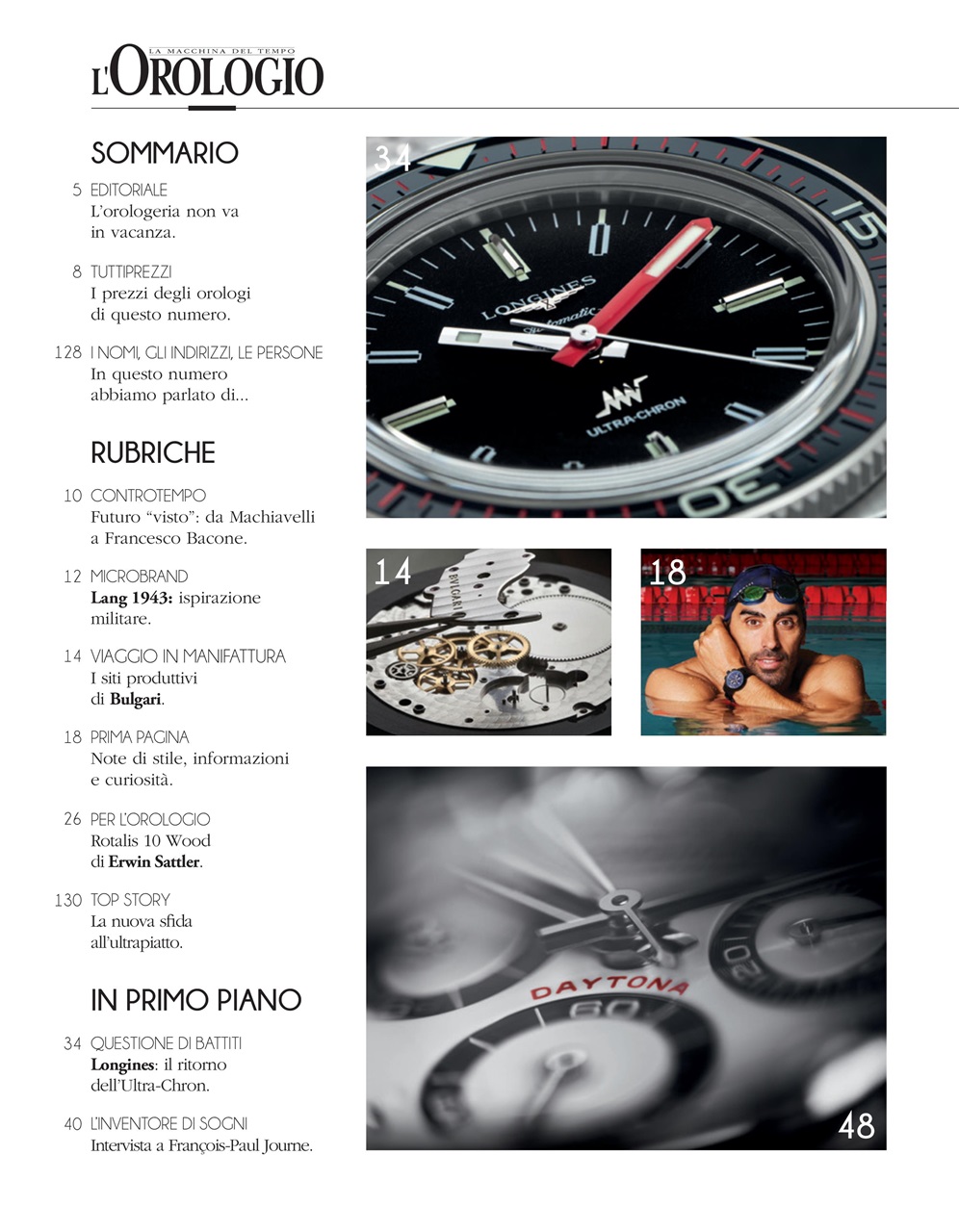 L'Orologio Preview Pages