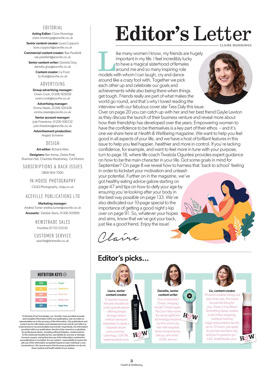 Health & Wellbeing Preview Pages