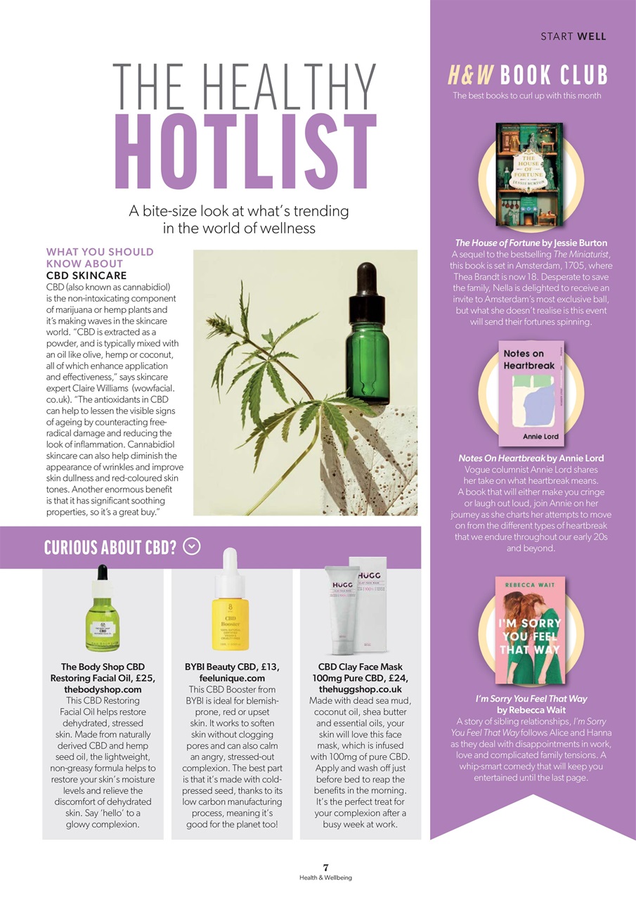 Health & Wellbeing Preview Pages